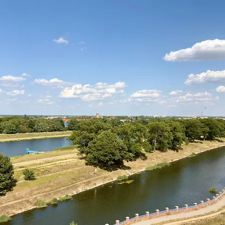 Zakladowa River Panorama By Bookinghost Appartement Wrocław